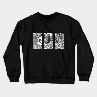 Cities N°2, by Maximiliano Lopez Barrios Crewneck Sweatshirt